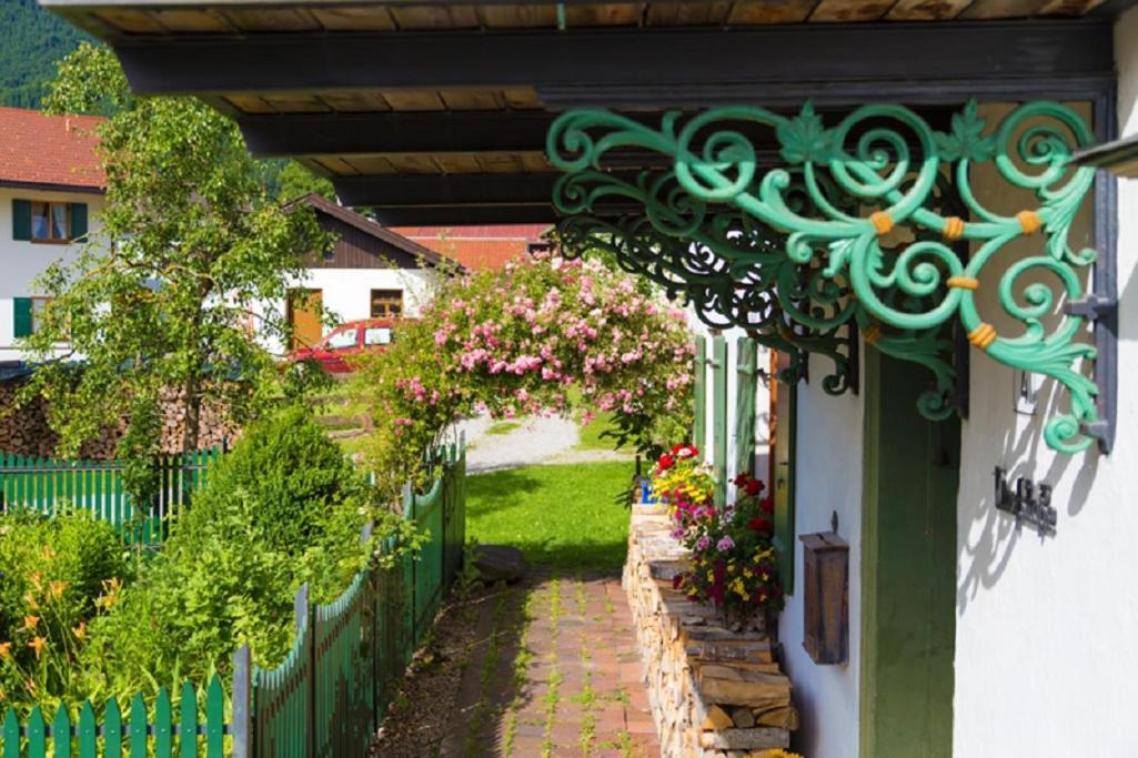 Ferienwohnung Wachsbichl Unterammergau Esterno foto