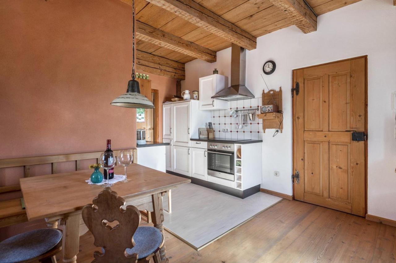 Ferienwohnung Wachsbichl Unterammergau Esterno foto